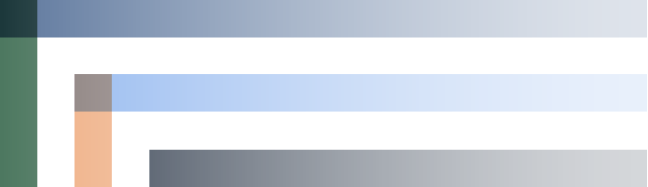 Coloured bars and columns